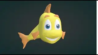Sculpting blender, Скульптинг блендер лепка рыбка