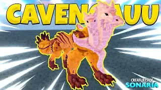 CAVENGAUU Showcase - New Mission Creature!! | Creatures of Sonaria
