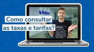 Como consultar as taxas e tarifas?