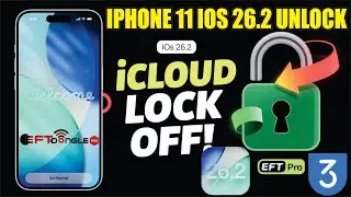 iOS 26.2 iCloud Bypass 🔥 EFT Pro Free Activation Lock Removal | A12–A17 iPhone 2026