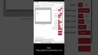 New Calendar in Seconds!!