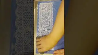 Making Edible Lace. RECIPE BELOW. | #RealTimeDecorating