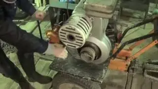первый запуск мотоблока урал