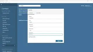 Tableau Connection with SQL and custom SQL query setup