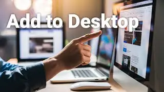 How to Create Shortcuts to Websites on your Desktop using Google Chrome browser