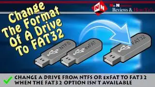 How To Format A Hard Drive Or USB Stick To FAT32