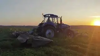 ❗🚜Трактор #LOVOL 2604 с заводским передним навесным устройством и косилкой плющилкой.