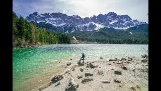 A TRILHA mais LINDA da ALEMANHA | LAGO EIBSEE
