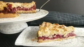 The easiest and most delicious PLUM PIE without eggs and milk!