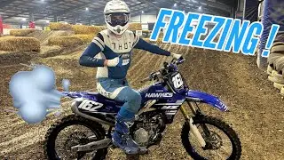RIPPING A YZF 250 DIRT BIKE INDOORS!