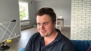 Ungt par på Røvær