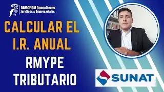 Como se calcula el Impuesto a la Renta Anual del Régimen Mype Tributario paso a paso y Automático