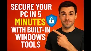 Secure Your PC in 5 Minutes with Built-In Windows Tools