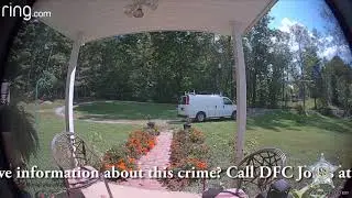 Surveillance Video: Porch Theft