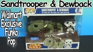 Sandtrooper & Dewback, Star Wars,  Funko Pop 2 Pack, Walmart Exclusive