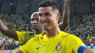 Ronaldo with fans