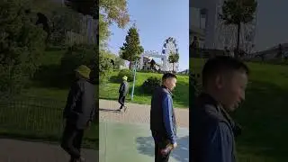 Коктобе. Видна город