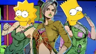Опенинг Stone Ocean но это симпсоны | Jojo