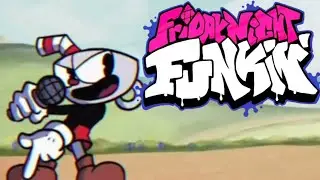 FNF Vs Indie Cross : Snake Eyes (CupHead Fight) made by @MOR∅ - (1/3) - Gameplay Indonesia