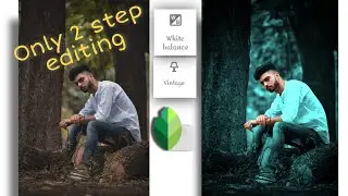 Snapseed Background Change Photo Editing | Snapseed Blue Tone Photo Editing |Snapseed Vintage Edit