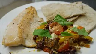 Discover the mouthwatering delights of this Feta Bouyiourdi and Rainbow Trout