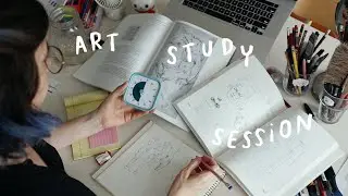 making my own art study program cause art school is too expensive