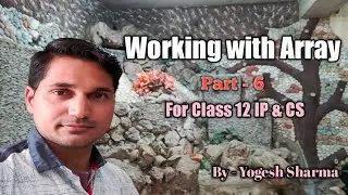 Working with Array And Numpy| What is Array| How to create Array| Access to Array and it's elements