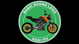 ROUND LOGO PHOTOSHOP TOTURIAL | CC HAKI PH (NEW)
