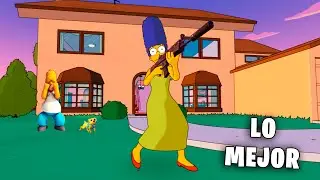 Los Simpsons en FORTNITE es lo mejor hasta ahora...