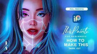 How To Make This Smudge Edit | ibisPaint x