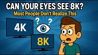 4K vs 8K — Can You Even SEE the Difference?