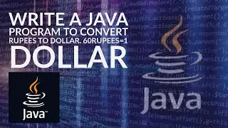 Write a java program to convert rupees to dollar. 60 Rupees= 1 dollar.