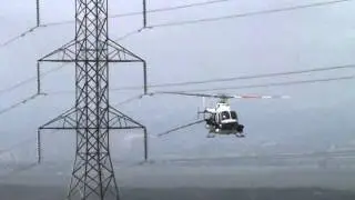 Simplex Aerospace power line cleaning system for Bell 407