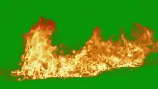 FIRE GREEN SCREEN