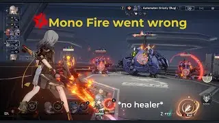 So I tried the Mono Fire team in Simulated Universe... | Honkai: Star Rail