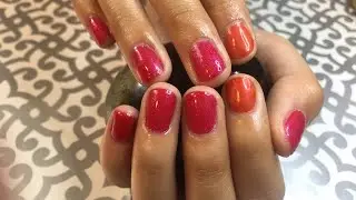 Jelly en uñas cortitas