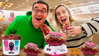MENU COMPLETO SQUID GAME - HAMBURGUER
