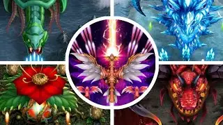 Dragon Shooter - Dragon War All Bosses