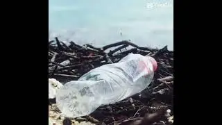She created trash