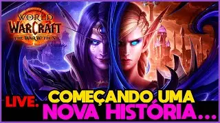 CAFÉ  LIVE | BORA DE WORLD OF WARCRAFT | NOVO MUNDO NOVAS DGS!!