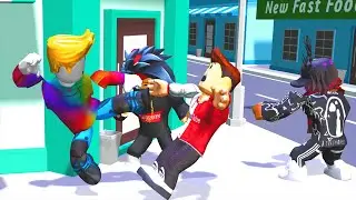 ROBLOX BULLY STORY 🎵🔥Lemon Fight - Stronger🔥🎵 SEASON 1 PART 2