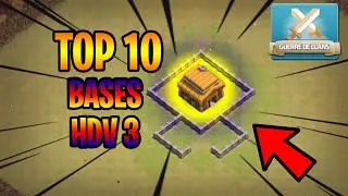 TOP 10 DES MEILLEURS BASES DE GUERRE HDV 3 ! [2020] / Clash Of Clans