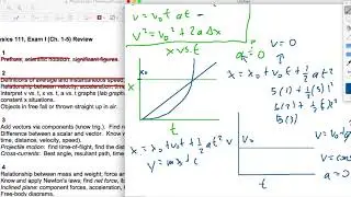 Exam 1 Review Biola University