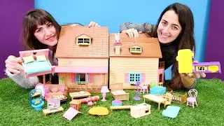 Bebek evi düzenleme oyunu! Sevcan, Ümit ile ev dizayn ediyorlar! Kız oyunları!