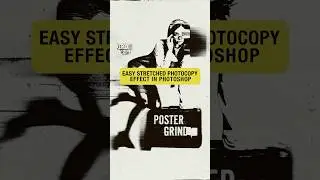 Photocopy Blur Smudge Effect | Photoshop