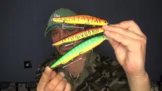 Review of wobblers from BEARKING. Bought on 11.11 sale on Aliexpress. Wobblers worth taking.