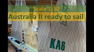 Australia II finally ready for maiden sail