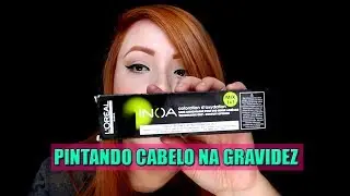 PINTANDO O CABELO NA GRAVIDEZ/ RUIVO ACOBREADO