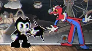 Bendy Vs Beppi The Clown Boss Battle (Bendy Time)(Cuphead Mod)