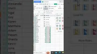how to create a barchart in Excel using simple tricks
